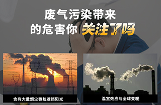 廢氣污染可以帶來多種危害，常見的危害有哪些？