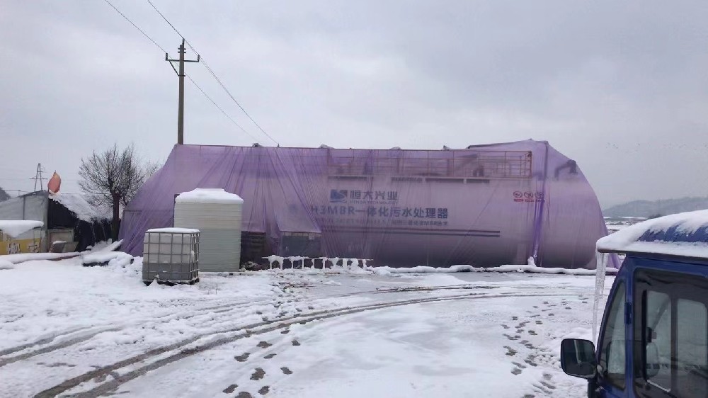 冬季低溫條件下，常見的污水處理設備管理問題