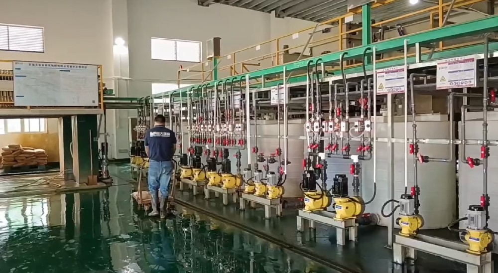 珠海某金属无电解有限公司电镀废水处理及零排放工程​
